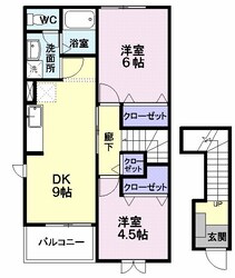 リブタウン　Ｂの物件間取画像